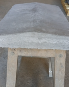 peaked wall cap 10 x 36